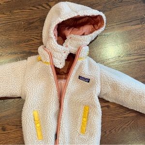 Patagonia coat for 3T and 4T but for your 3T